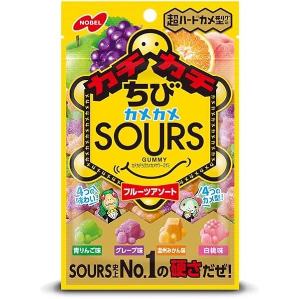 Amazon | ノーベル製菓 ちび サワーズ ドリンクアソート 80g×10